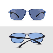 Load image into Gallery viewer, Men Fashion Sunglasses Polarized Square Metal Frame