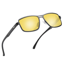 Load image into Gallery viewer, Men Fashion Sunglasses Polarized Square Metal Frame
