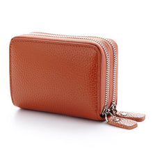 Load image into Gallery viewer, women wallet Genuine Leather business wallet