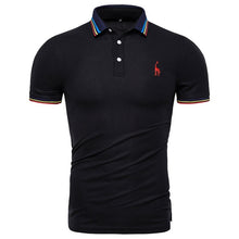 Load image into Gallery viewer, Summer 65 Cotton POLO Shirt Men Solid Deer
