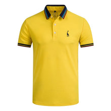 Load image into Gallery viewer, Summer 65 Cotton POLO Shirt Men Solid Deer
